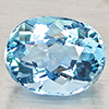 Natural Light Blue Aquamarine 1.12 Ct. Oval Shape 7.2 x 5.6 Mm Gemstone