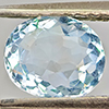 Natural Light Blue Aquamarine 0.88 Ct. Oval Shape 7 x 6 Mm Gemstone