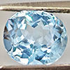Natural Light Blue Aquamarine 1.10 Ct. Oval Shape 6.8 x 6.1 Mm Gemstone