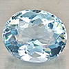 Natural Light Blue Aquamarine 1.03 Ct. Oval Shape 7.1 x 5.9 Mm Gemstone