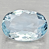 Natural Baby Blue Aquamarine 0.94 Ct. Oval Shape 8 x 5.8 Mm Gemstone From Brazil