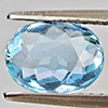 Natural Light Blue Aquamarine 1.30 Ct. Oval Shape 8.5 x 6.5 Mm Gemstone