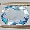 Natural Light Blue Aquamarine 1.08 Ct. Oval Shape 8.5 x 6.1 Mm Gemstone