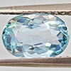 Natural Light Blue Aquamarine 1.41 Ct. Oval Shape 8.5 x 5.8 Mm Gemstone