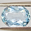 Natural Baby Blue Aquamarine 1.08 Ct. Oval Shape 8 x 6.1 Mm Gemstone From Brazil Natural Baby Blue Aquamarine 1.08 Ct. Oval Shape 8 x 6.1 Mm Gemstone From Brazil