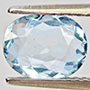 Natural Baby Blue Aquamarine 1.24 Ct. Oval Shape 8.5 x 6.7 Mm Gemstone From Brazil Natural Baby Blue Aquamarine 1.24 Ct. Oval Shape 8.5 x 6.7 Mm Gemstone From Brazil