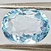 Natural Baby Blue Aquamarine 1.43 Ct. Oval Shape 7.9 x 6.1 Mm Gemstone From Brazil Natural Baby Blue Aquamarine 1.43 Ct. Oval Shape 7.9 x 6.1 Mm Gemstone From Brazil