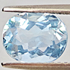 Natural Baby Blue Aquamarine 1.52 Ct. Oval Shape 8.5 x 7.8 Mm Gemstone From Brazil Natural Baby Blue Aquamarine 1.52 Ct. Oval Shape 8.5 x 7.8 Mm Gemstone From Brazil