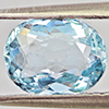 Natural Baby Blue Aquamarine 1.21 Ct. Oval Shape 7.7 x 6 Mm Gemstone From Brazil