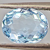Natural Baby Blue Aquamarine 1.25 Ct. Oval Shape 7.7 x 6.1 Mm Gemstone From Brazil