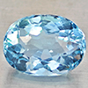 Natural Baby Blue Aquamarine 1.16 Ct. Oval Shape 7.5 x 5.5 Mm Gemstone From Brazil