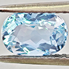 Natural Baby Blue Aquamarine 1.32 Ct. Oval Shape 7.9 x 5.6 Mm Gemstone From Brazil
