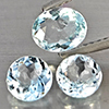 Natural Baby Blue Aquamarine 1.81 Ct. 3 Pcs Mixed Shape Gemstone From Brazil