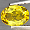 0.77 Ct. VVS Oval Natural Gem Yellow Beryl Unheated