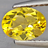 Natural Yellow Beryl 0.92 Ct. Oval Shape 7.6 x 5.7 Mm Gemstone from Brazil