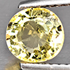 Natural Yellow Beryl 0.95 Ct. Oval Shape 6.7 x 6.2 Mm Gemstone From Brazil
