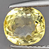 Natural Yellow Beryl 1.68 Ct. Oval Shape 8 x 7.4 Mm Gemstone From Brazil
