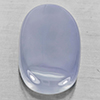 Natural Lavender Chalcedony 52.55 Ct. Oval Cabochon Shape 34 x 20  Mm Gemstone