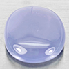 Natural Lavender Chalcedony 42.39 Ct. Oval Cabochon Shape 25 x 23 Mm Gemstone