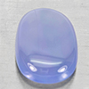 Natural Lavender Chalcedony 34.44 Ct. Oval Cabochon Shape 27 x 18.5 Mm Gemstone