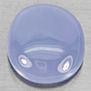 Natural Lavender Chalcedony 24.35 Ct. Oval Cabochon Shape 19 x 16.8 Mm Gemstone