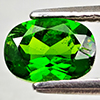 Natural Green Chrome Diopside 0.90 Ct. Oval Shape 7 x 5 Mm Gemstone