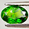 Natural Green Chrome Diopside 1.01 Ct. Oval Shape 7.1 x 5 Mm Gemstone