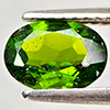 Natural Green Chrome Diopside 1.16 Ct. Oval Shape 8 x 5.8 Mm Gemstone