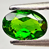 Natural Green Chrome Diopside 0.38 Ct. Oval Shape 6 x 4.1 Mm Gemstone