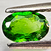 Natural Green Chrome Diopside 0.52 Ct. Oval Shape 6.1 x 4.1 Mm Gemstone