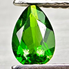 Natural Green Chrome Diopside 0.46 Ct. Pear Shape 6.1 x 4.1 Mm Gemstone