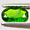 Natural Green Chrome Diopside 0.43 Ct. Oval Shape 6 x 4 Mm Gemstone
