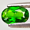 Natural Green Chrome Diopside 0.54 Ct. Oval Shape 6 x 4 Mm Gemstone