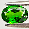 Natural Green Chrome Diopside 0.58 Ct. Oval Shape 6.1 x 4.2 Mm Gemstone