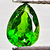 Natural Green Chrome Diopside 0.79 Ct. Pear Shape 7 x 5 Mm Gemstone