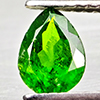 Natural Green Chrome Diopside 0.75 Ct. Pear Shape 7 x 5.2 Mm Gemstone
