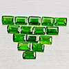 Natural Green Chrome Diopside 4.44 Ct. 15 Pcs Octagon Shape 5.1 x 3.1 Mm Gems Natural Green Chrome Diopside 4.44 Ct. 15 Pcs Octagon Shape 5.1 x 3.1 Mm Gems