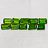 Natural Green Chrome Diopside 2.76 Ct. 10 Pcs Octagon Shape 5.1 x 3.1 Mm Gems Natural Green Chrome Diopside 2.76 Ct. 10 Pcs Octagon Shape 5.1 x 3.1 Mm Gems