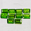 Natural Green Chrome Diopside 2.69 Ct. 10 Pcs Octagon Shape 5.1 x 3 Mm Gemstones Natural Green Chrome Diopside 2.69 Ct. 10 Pcs Octagon Shape 5.1 x 3 Mm Gemstones