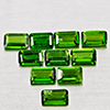 Natural Green Chrome Diopside 2.76 Ct. 10 Pcs Octagon Shape 5 x 3 Mm Gemstones Natural Green Chrome Diopside 2.76 Ct. 10 Pcs Octagon Shape 5 x 3 Mm Gemstones