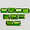 Natural Green Chrome Diopside 2.24 Ct. 9 Pcs Octagon Shape 5.2 x 3 Mm Gemstones Natural Green Chrome Diopside 2.24 Ct. 9 Pcs Octagon Shape 5.2 x 3 Mm Gemstones