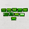 Natural Green Chrome Diopside 2.78 Ct. 10 Pcs Octagon Shape 5.2 x 3 Mm Gemstones Natural Green Chrome Diopside 2.78 Ct. 10 Pcs Octagon Shape 5.2 x 3 Mm Gemstones