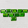Natural Green Chrome Diopside 2.70 Ct. 10 Pcs Octagon Shape 5.2 x 3 Mm Gems Natural Green Chrome Diopside 2.70 Ct. 10 Pcs Octagon Shape 5.2 x 3 Mm Gems