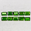 Natural Green Chrome Diopside 2.75 Ct. 10 Pcs Octagon Shape 5.2 x 3 Mm Gemstones Natural Green Chrome Diopside 2.75 Ct. 10 Pcs Octagon Shape 5.2 x 3 Mm Gemstones