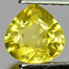 Yellow Chrysoberyl 1.02 Ct. VVS Pear 6.1 x 3.5 Mm. Natural Gemstone Unheated