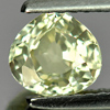 Greenish Yellow Chrysoberyl 1.15 Ct. Pear Shape 6.3 x 6 Mm. Natural Gem Unheated
