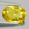 Yellow Chrysoberyl 1.31 Ct. Oval Shape 7.8 x 5.2 Mm. Natural Gemstone Madagascar