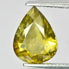 Greenish Yellow Chrysoberyl 1.61 Ct. Pear Shape Natural Gemstone Madagascar
