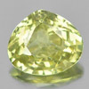 Yellow Chrysoberyl 1.15 Ct. Pear Shape 6.8 x 6 Mm. Natural Gem From Madagascar