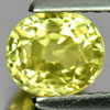 Chrysoberyl Greenish Yellow 1.23 Ct. Oval 6.3 x 5.5 Mm. Natural Gem Madagascar